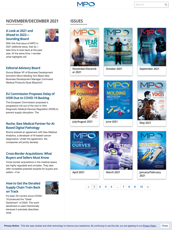 Screenshot #4 pour Medical Product Outsourcing