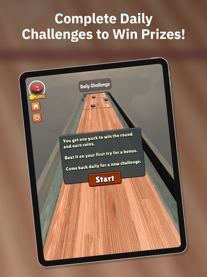 Tabletop Shuffleboard