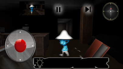Blue Smurf Cat Game Screenshot