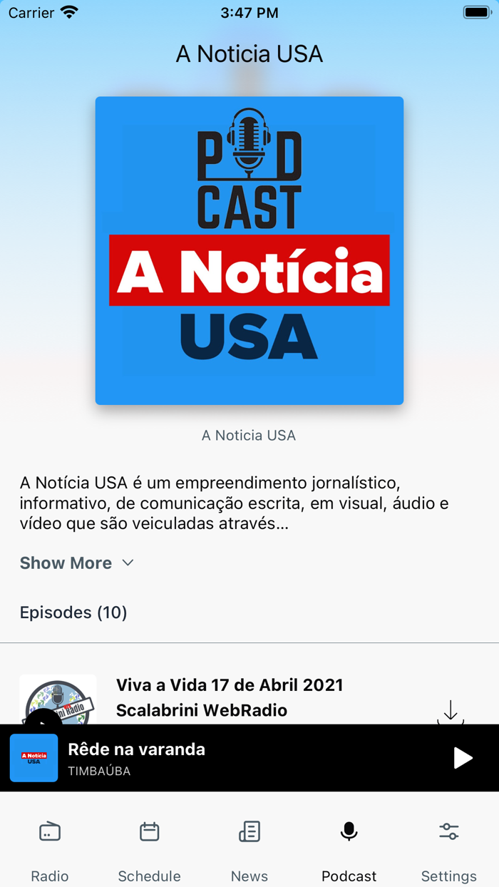 A Notícia USA WebRadio