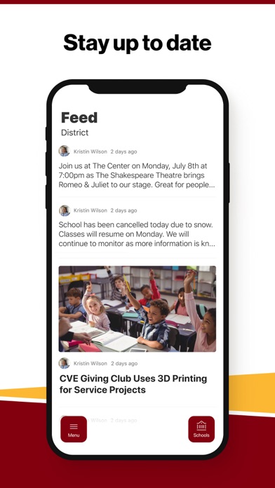 Galesburg-Augusta Schools, MI Screenshot