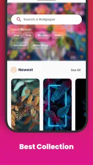 flower wallpapers 4k - hd iphone screenshot 4