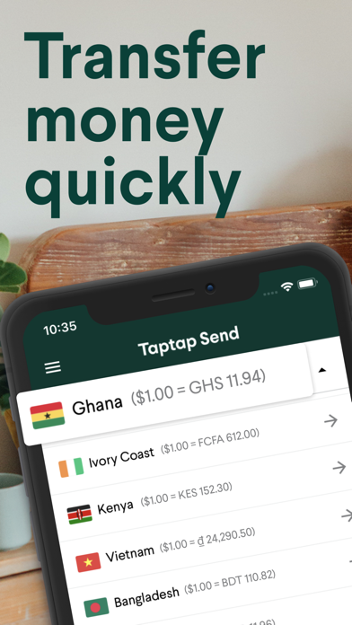 Taptap Send: Money Transfer Screenshot