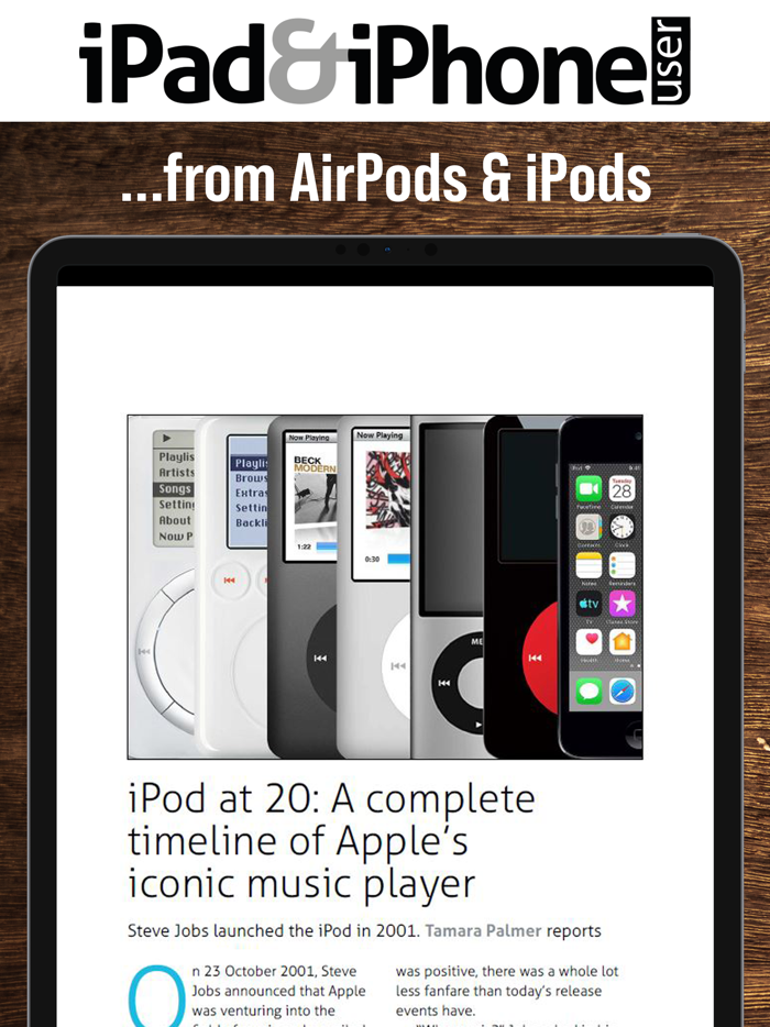iPad and iPhone User magazine.