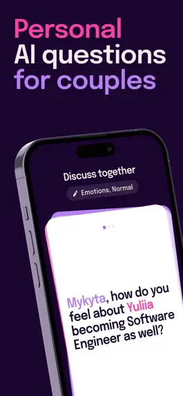 Game screenshot Nemlys: AI couples questions mod apk