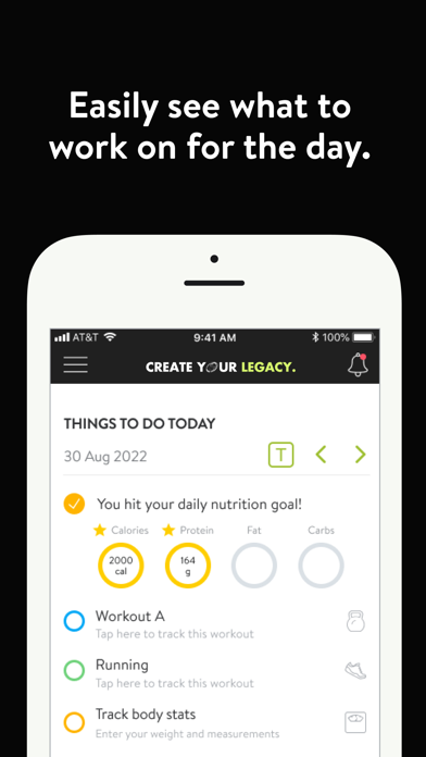 The Combat Fitness App Screenshot