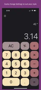 Calculator with Themes screenshot #4 for iPhone