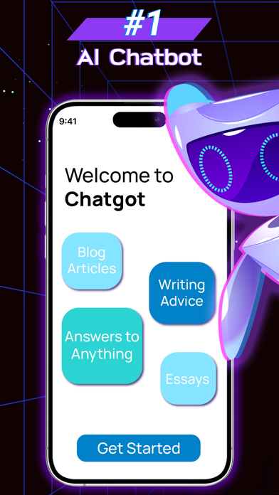 Ask AI Genie Chatbot: Chatgot⁺ Screenshot