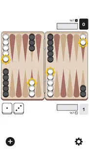 backgammon by staple games iphone screenshot 1