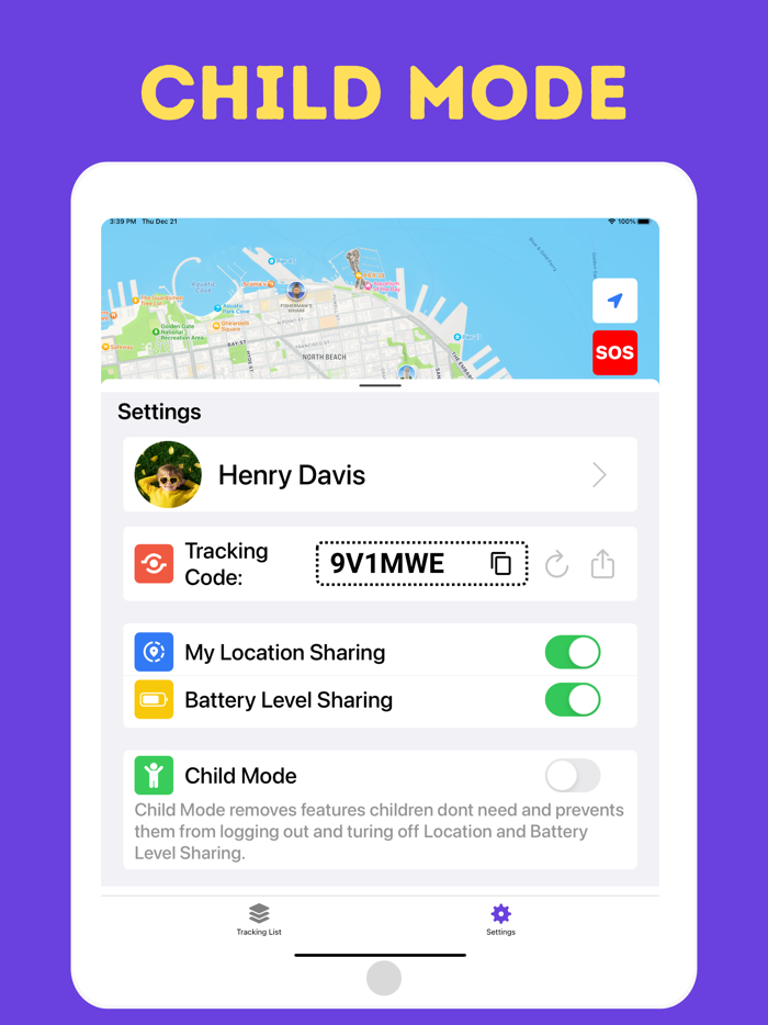 xFind Find my Friends, Phone