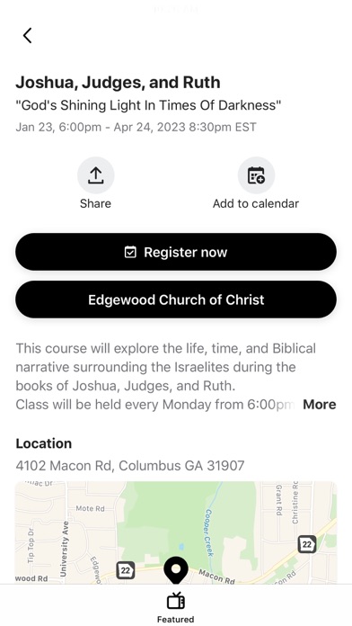 Church of Christ At Edgewood Screenshot
