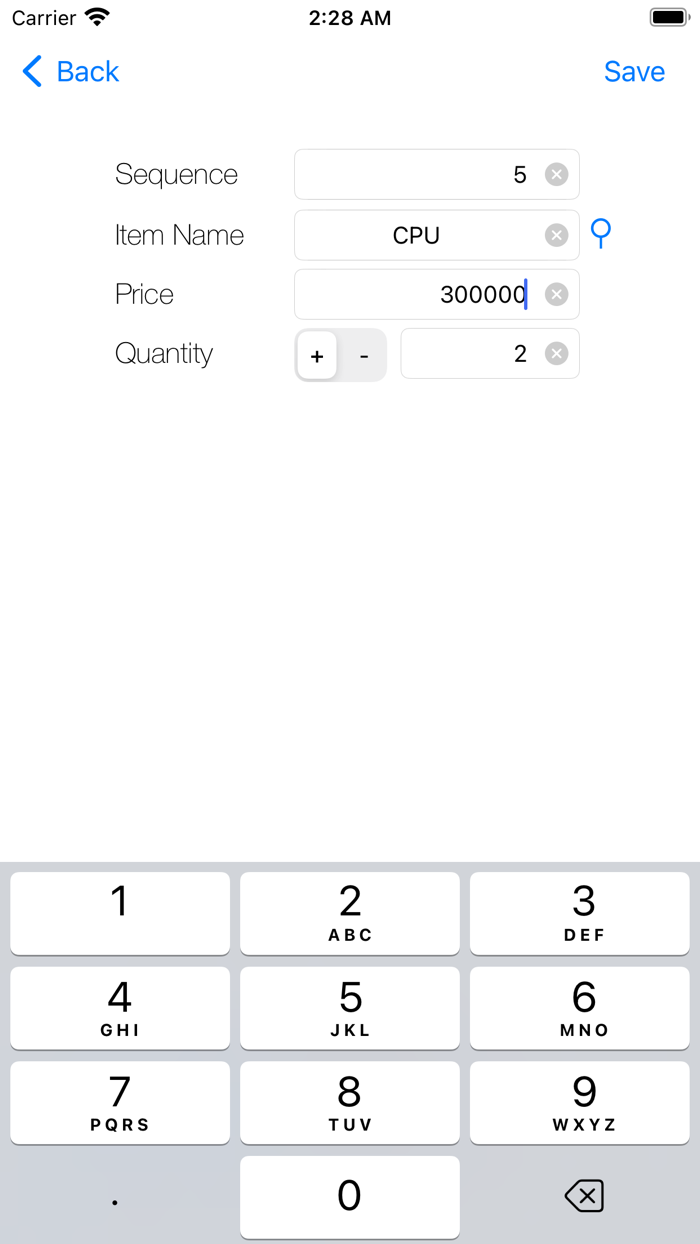 Invoice - Order List