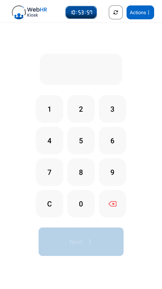#4. WebHR Kiosk (iOS) 由: Verge Inc.
