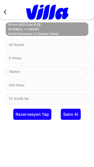 Villa Seyahat Screenshot