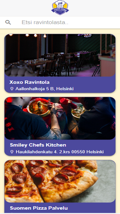 Screenshot #1 pour Food Zone