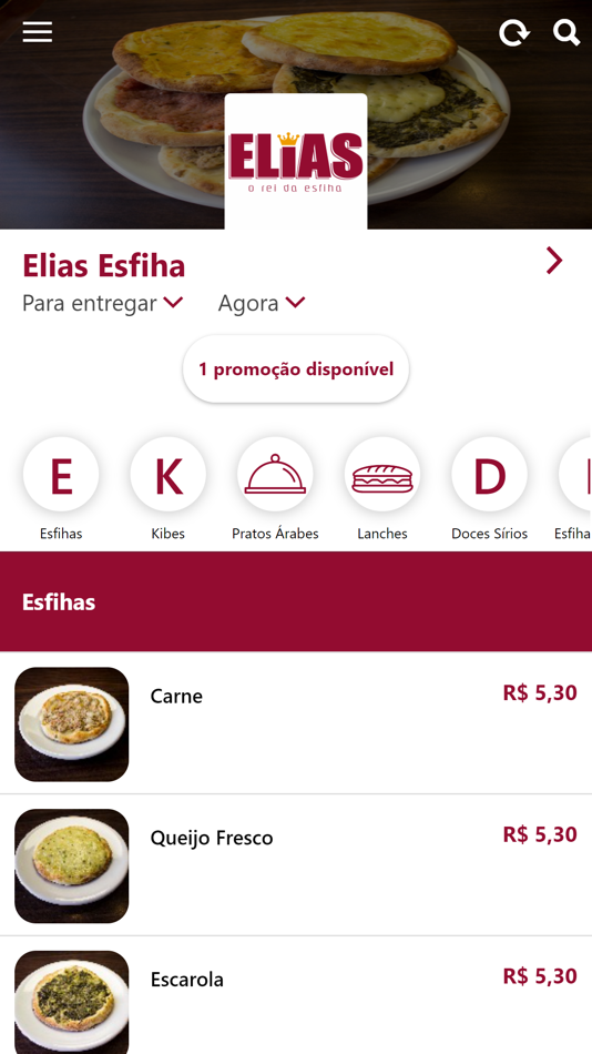 Elias Esfiha - 1.8 - (iOS)