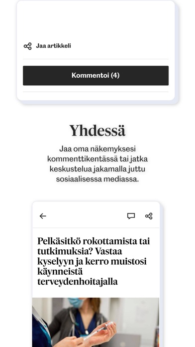 Hämeen Sanomat Screenshot