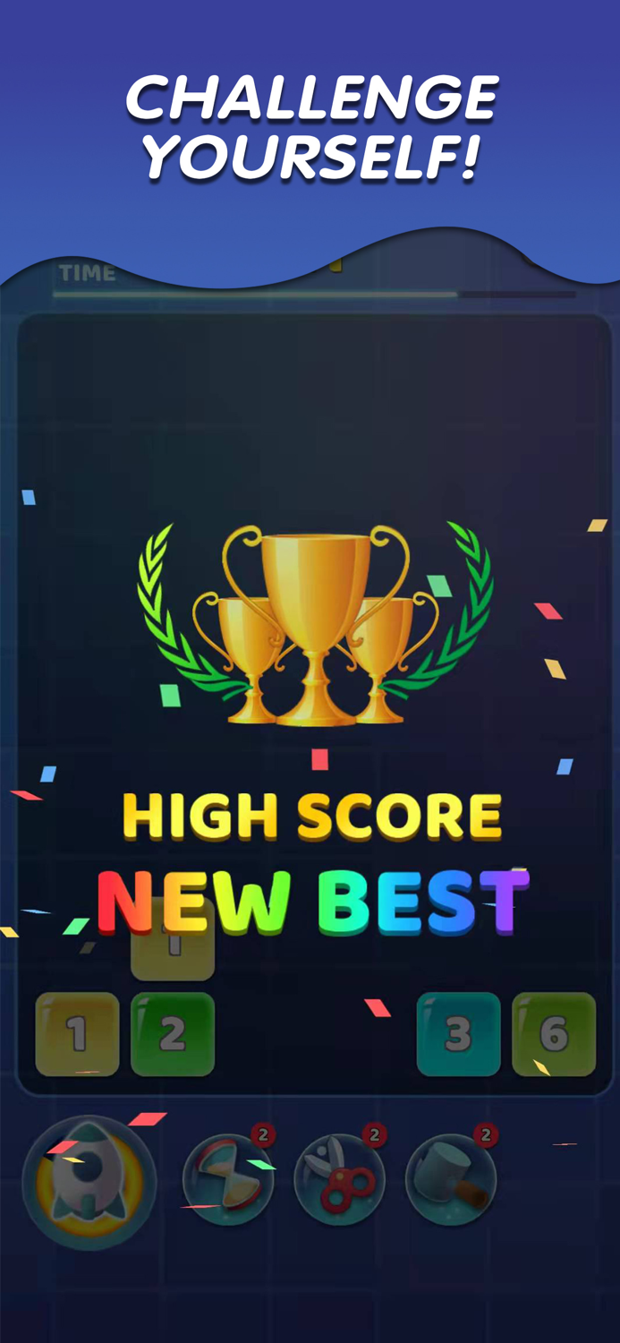 Merge Block Puzzle  Make 20