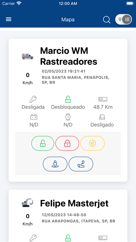 #5. F-TRACK (iOS) By: Azul Tecnologia