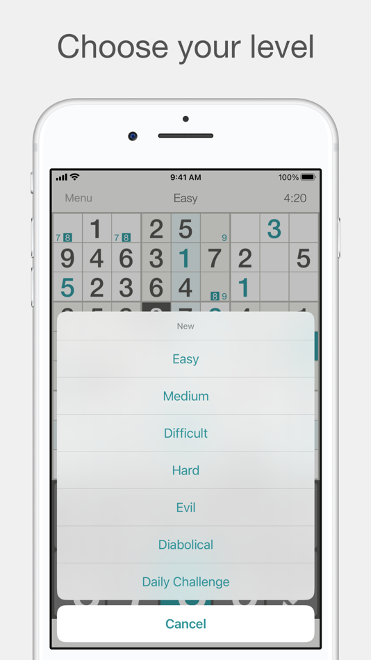 #2. Sudoku ′ (iOS) Av: Mind The Frog, Inc.
