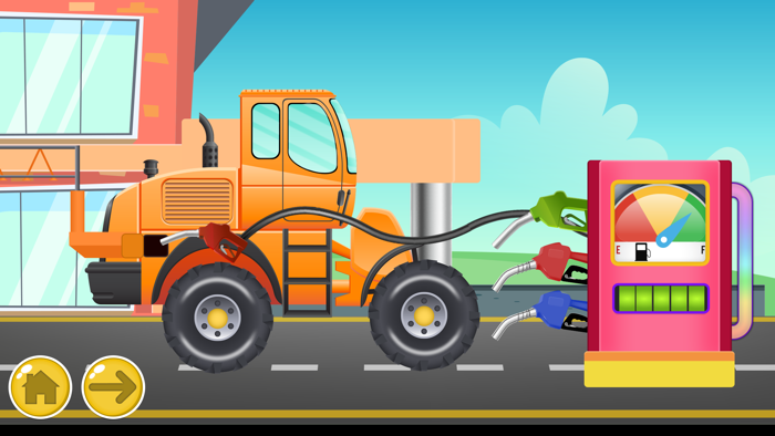 Farm Tractors Harvesting Game