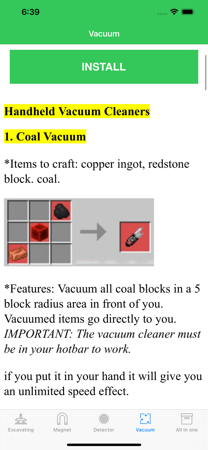 Diamonds Finder For Minecraft