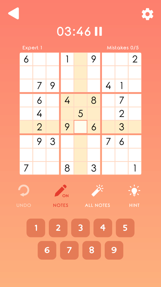 #3. 123 Sudoku (iOS) Podle: Exkee