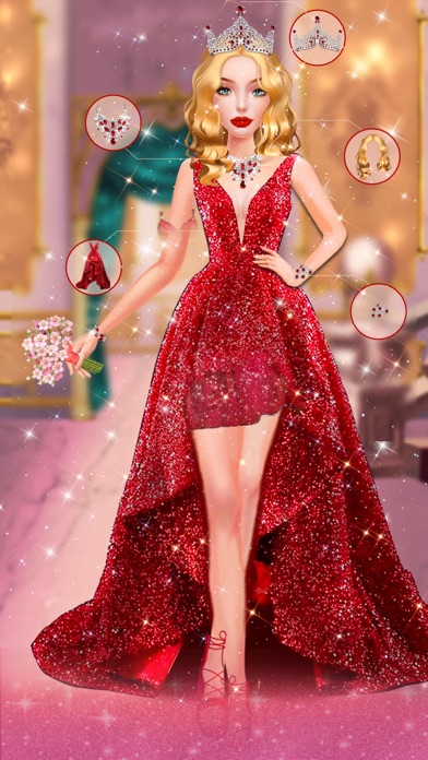 Super Fashion Wedding Dress Up Screenshot