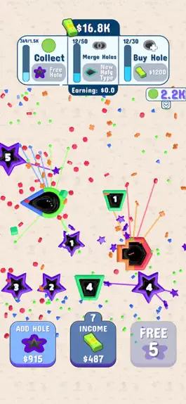 Game screenshot Holes Control hack
