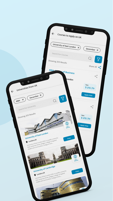 Vidya Portal- Study Abroad App Screenshot
