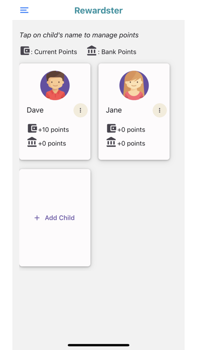 Rewardster - Behavior chart Screenshot