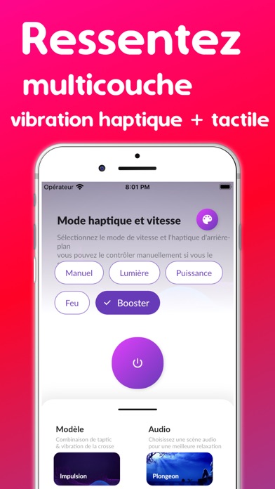 Screenshot #1 pour Vibrator Zen: App de vibration