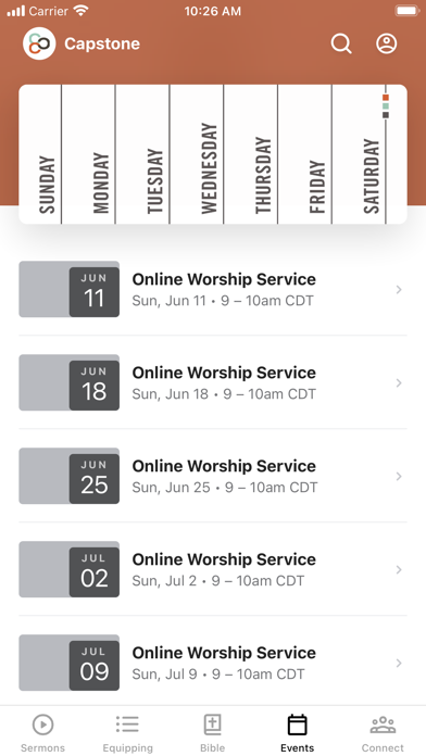 Capstone Church - Tuscaloosa Screenshot