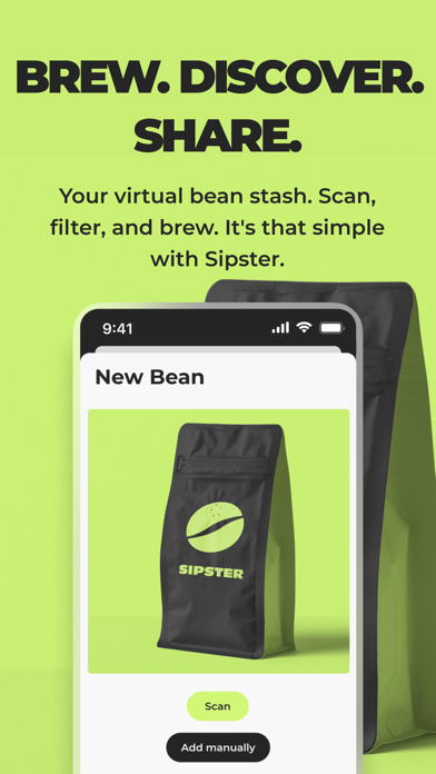 Sipster coffee Screenshot