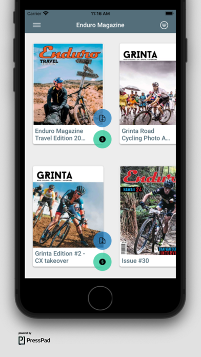 Enduro Magazine Screenshot