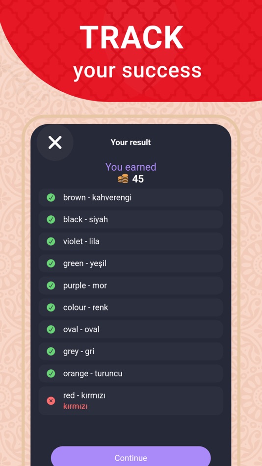 #6. Learn Turkish Words by Levels (iOS) 由: Mobiteach.ltd