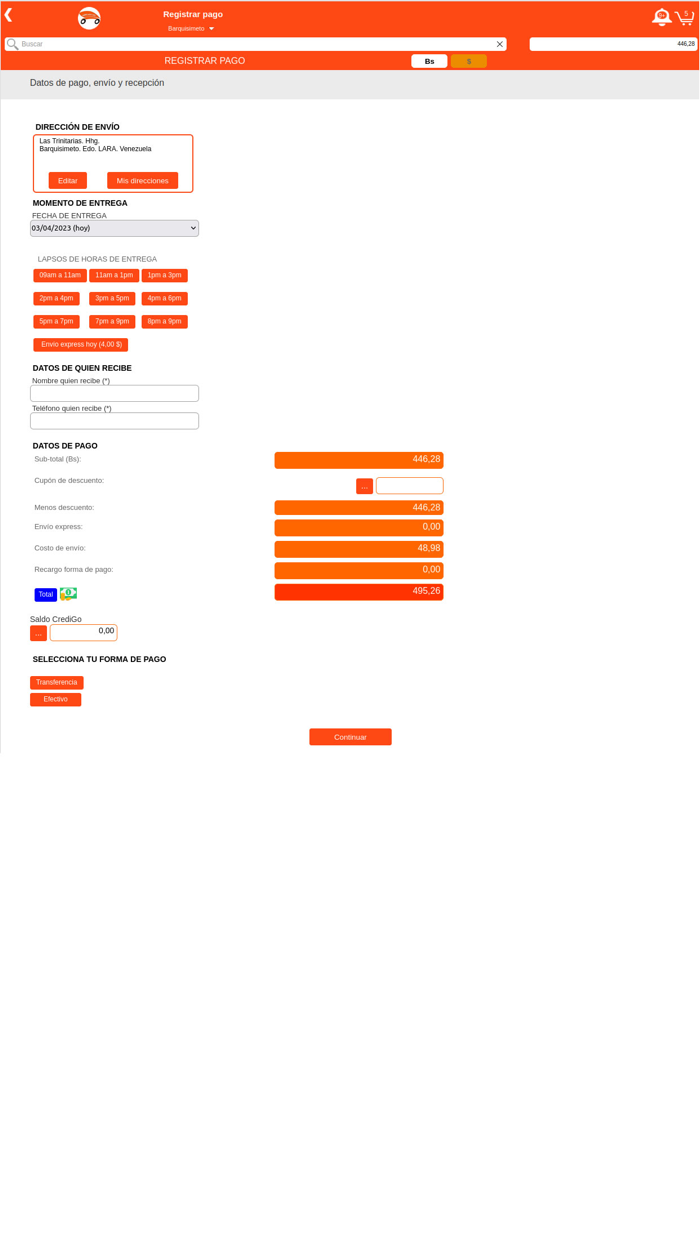 MercadoGo Sucursales