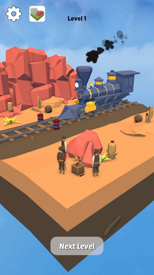 #1. 3D Puzzle - Tiny Scene (iOS) By: piGames