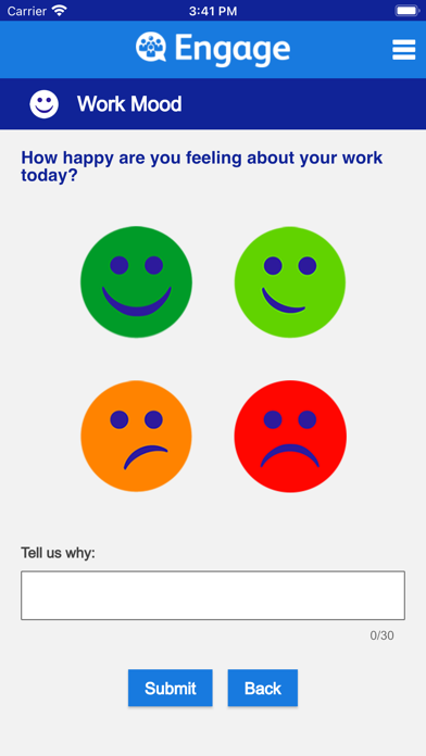 Engage for employee engagement Screenshot