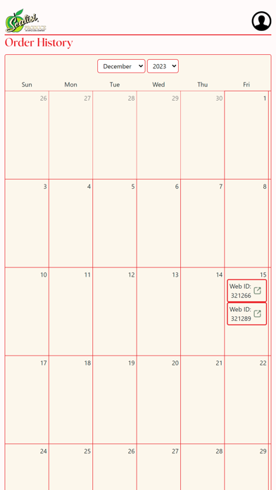 Jack Scalisi Mobile Ordering Screenshot