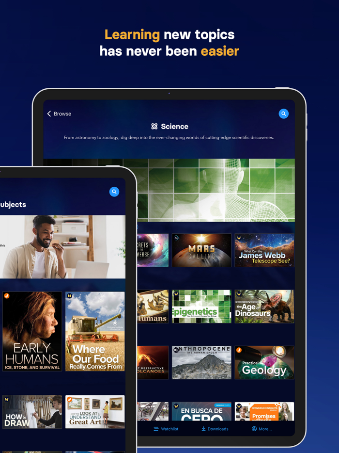 Wondrium - Learning and Courses