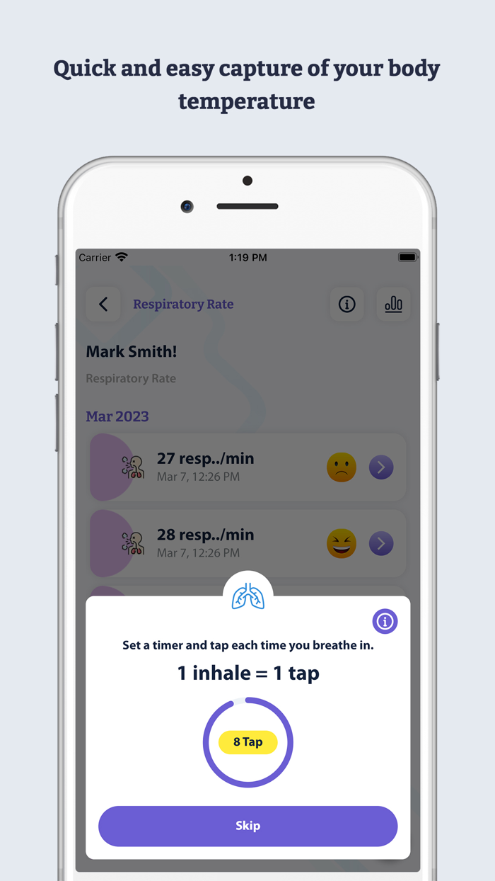 Fever Diary - Body Temperature