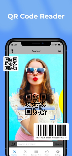 App Lettore Scanner Di Codice Qr Per Smartphone. Codice Identificativo.  Numero Di Serie ID Prodotto Digitale Illustrazione Vettoriale -  Illustrazione di digitale, identificazione: 221421928