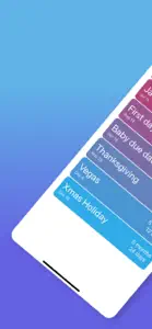 Ahead: Countdown Calendar screenshot #1 for iPhone