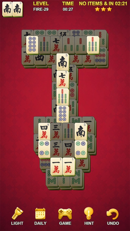 #4. Mahjong - Brain Puzzle Games (iOS) By: Doodle Mobile Limited