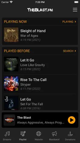 Game screenshot TheBlast.FM - Christian Rock apk