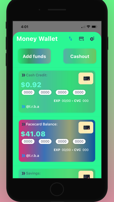 Facecard - Social Experience Screenshot