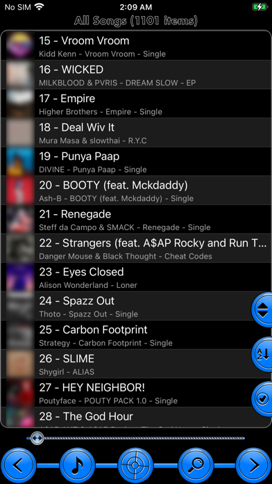 Just The Music Screenshot