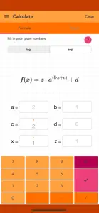 Power and Logarithmic function screenshot #5 for iPhone
