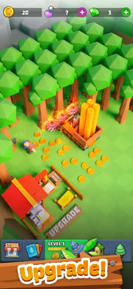 Game screenshot Gold Valley - Idle Lumber Inc apk